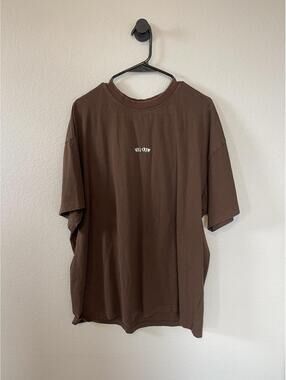 Kill Crew Porrada Series Vol. 1 Brown Oversized Heavyweight T-Shirt XL